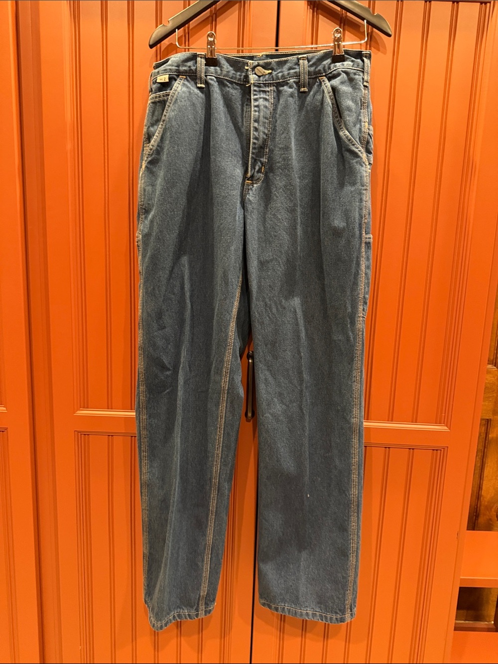 Carhartt FR Relaxed Fit Men's Blue Denim Jeans 33 x 32